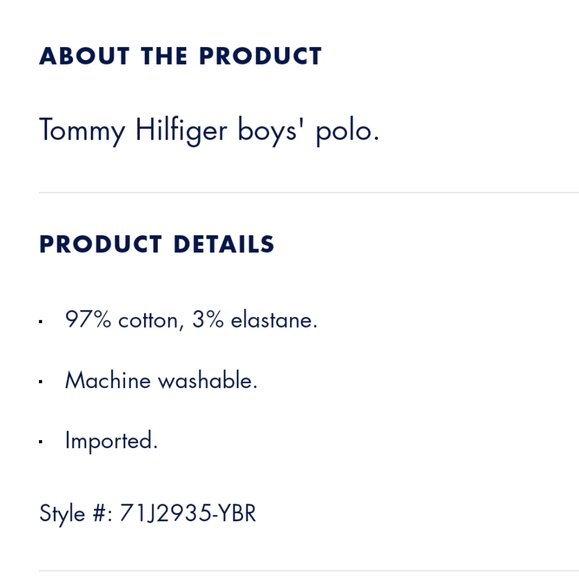 2 TOMMY HILFIGER Boys Polo Tshirts - Picture 11 of 16